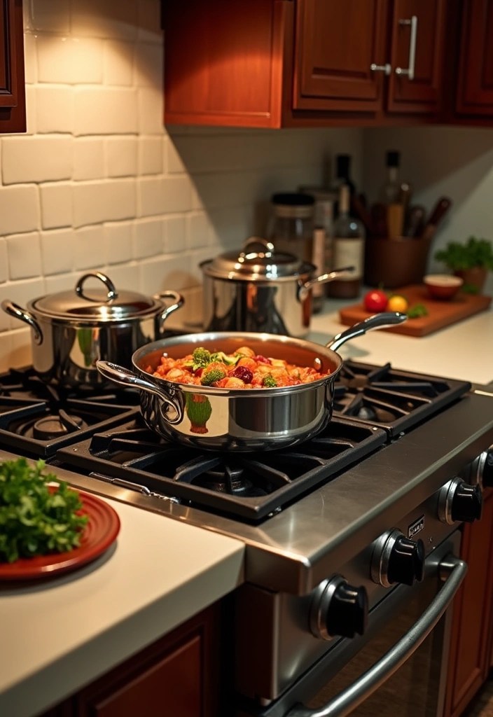 15 Luxury Cookware Sets That Make You Feel Like a Michelin Star Chef (#8 Will Blow Your Mind!) - 11. Emeril Lagasse Stainless Steel Cookware Set