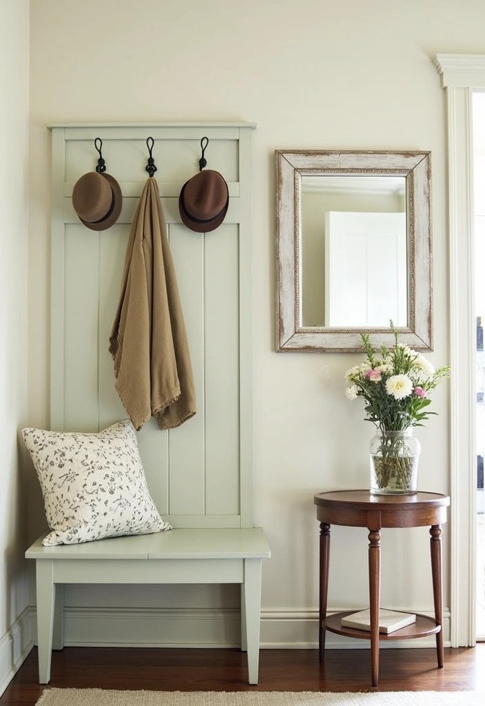 15 Rococo Revival Color Palettes That Will Make Your Home Feel Like a Dream! - 9. Antique White and Soft Sage