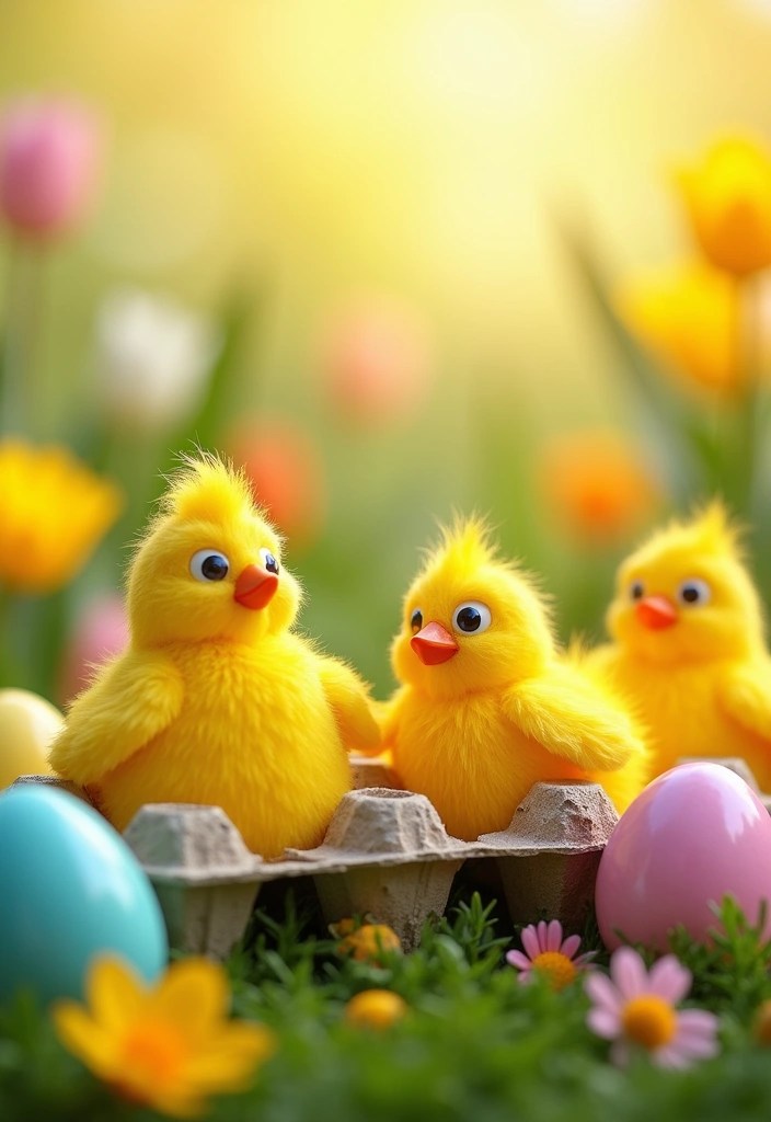 20 Fun & Aesthetic DIY Easter Crafts for Kids – Cute, Easy, and Pinterest-Worthy Ideas! - 2. Egg Carton Chicks