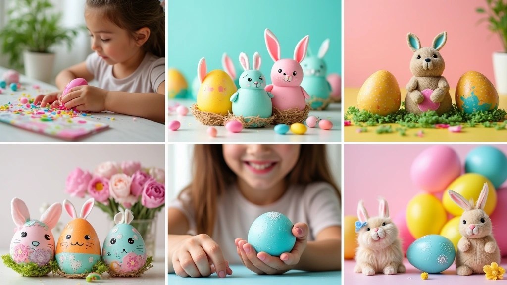 20 Fun & Aesthetic DIY Easter Crafts for Kids – Cute, Easy, and Pinterest-Worthy Ideas!
