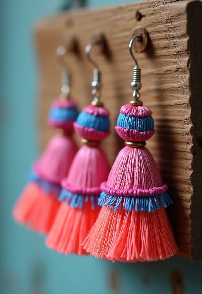 30+ Stunning Earring Trends: Hoop, Stud, and Statement Styles You Need to Try - 7. Fringe and Tassel Earrings
