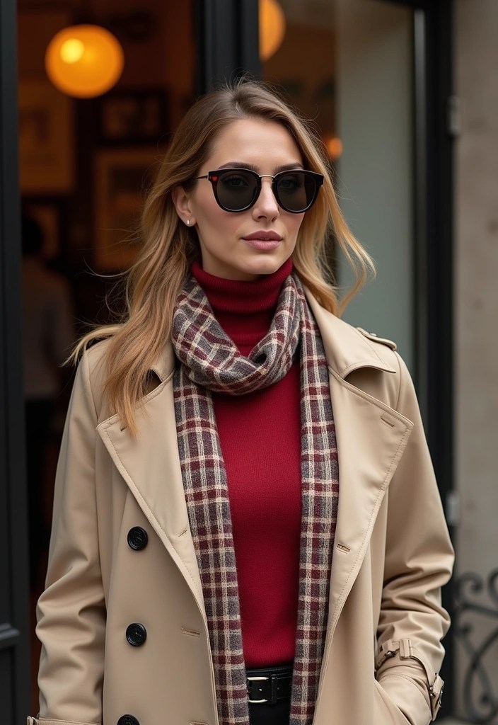 10 Cherry Red Fashion Trends That Will Make You Stand Out This Season! - 7. Cherry Red Layering