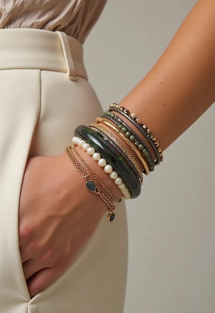 11 Trendsetting Accessories You Need in 2025 (Trust Us, #8 Is a Showstopper!) - 7. Layered Bracelets