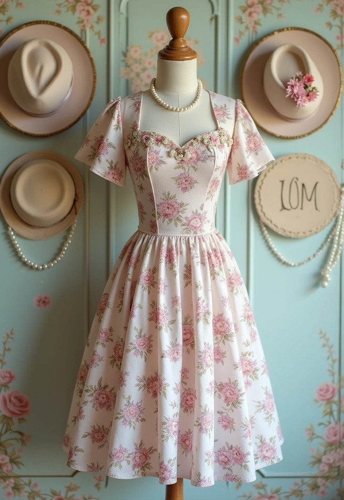 15 Floral Dresses That Will Make You Feel Like a Spring Goddess (Warning: #7 Is a Stunner!) - 2. Vintage Floral Patterns