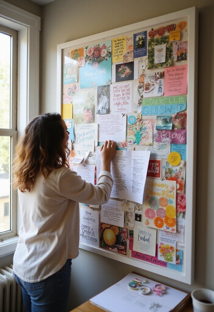 16 Spring Wellness Tips to Refresh Your Mind and Body (Say Hello to a New You!) - 9. Craft a Vision Board for Your Goals
