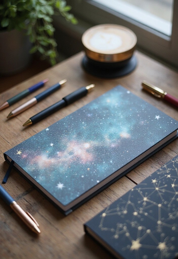 Lunar Luxe: 10 Celestial-Themed Accessories for Starry Nights - 9. Celestial-themed Stationery: Write Among the Stars