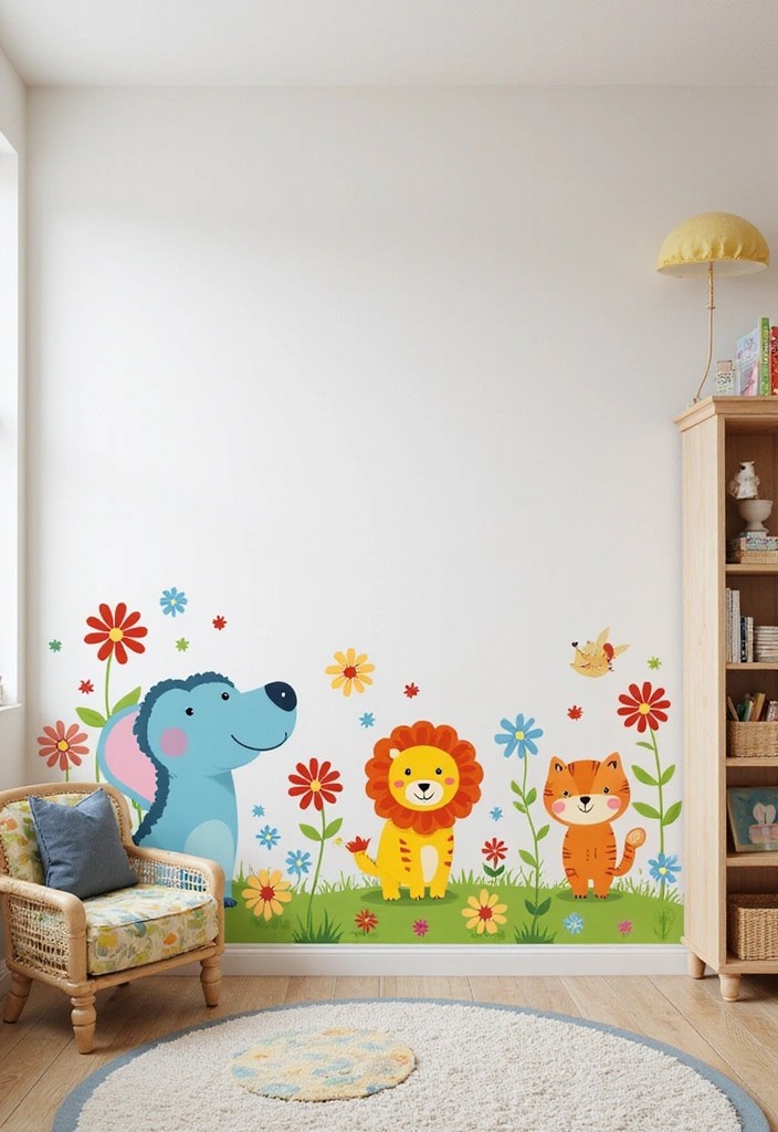 Whimsical Wonders: 12 Quirky Home Decor That Makes Your Space Pop - 8. Fun Wall Decals