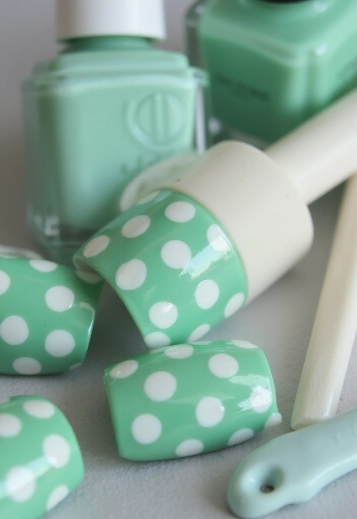 10 Easy Nail Art Techniques That Will Blow Your Mind (Even Beginners Can Do #5!) - 3. Polka Dot Fun
