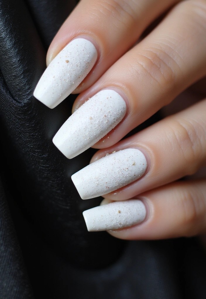 10 Elegant White Nail Polish Trends That Will Elevate Your Style Game! - 5. Textured White Nails