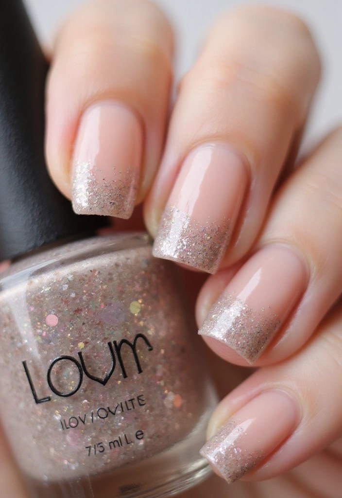 10 Minimalist Nail Trends You Need to Try ASAP (Your Fingers Will Thank You!) - 5. Subtle Glitter