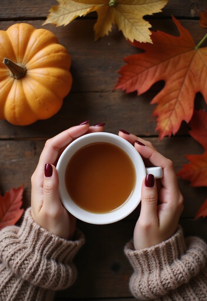 10 Must-Have Biab Nail Colors for Every Season (Get Ready to be Obsessed with #3!) - 3. Rich Burgundy - Autumn Elegance