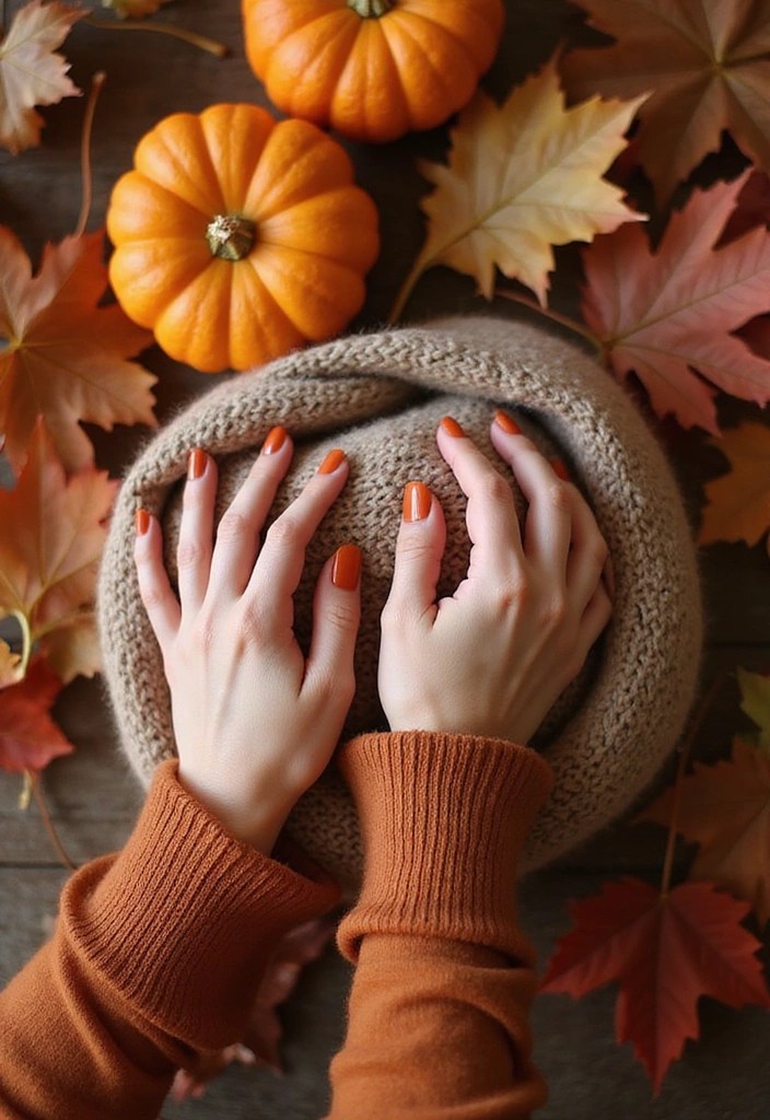 10 Must-Have Biab Nail Colors for Every Season (Get Ready to be Obsessed with #3!) - 6. Earthy Terracotta - Autumn Warmth