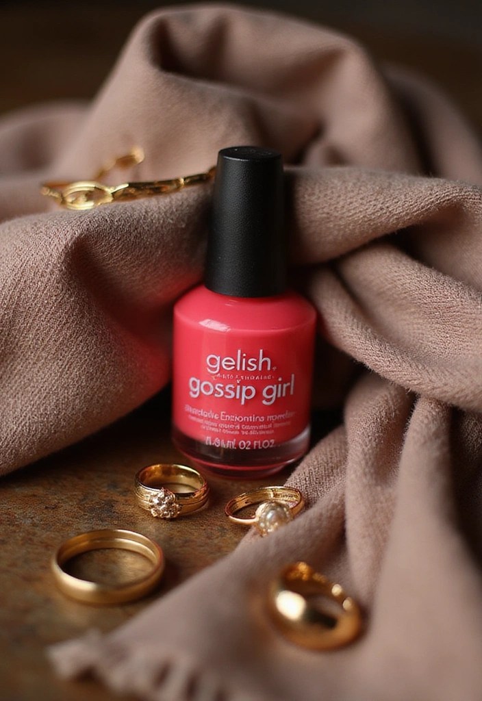 10 Must-Try Nude Gel Polish Recommendations That Will Elevate Your Nail Game! - 3. Gelish Gossip Girl – On-Trend Vibes