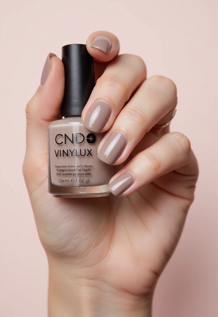 10 Must-Try Nude Gel Polish Recommendations That Will Elevate Your Nail Game! - 8. CND Vinylux in ‘Naked Nailed It’ – No Chip, All Style