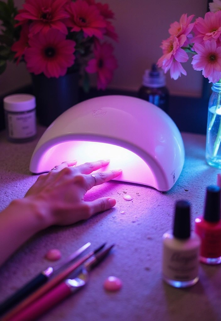 10 Secrets to a Long-Lasting Gel Manicure You'll Wish You Knew Sooner! - 4. Cure Properly