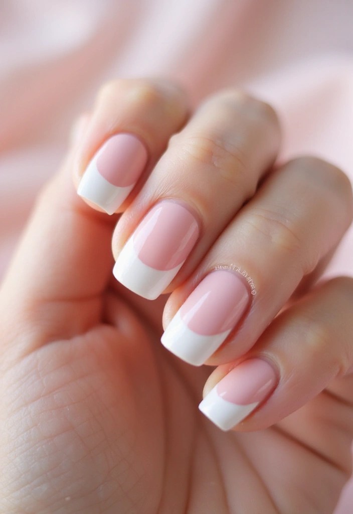 10 Soft French Manicure Inspirations That Will Steal Your Heart! - 1. Blush Pink Elegance