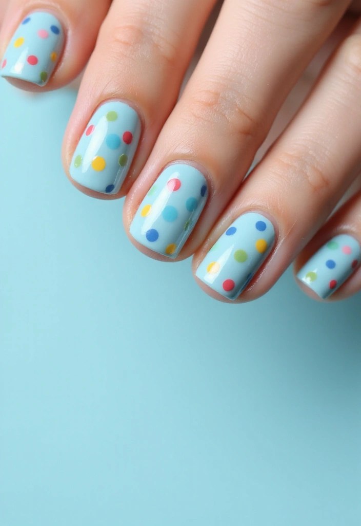 10 Stunning DIY Minimalist Nail Techniques That Will Make Your Friends Jealous! - 4. Dotted Delight