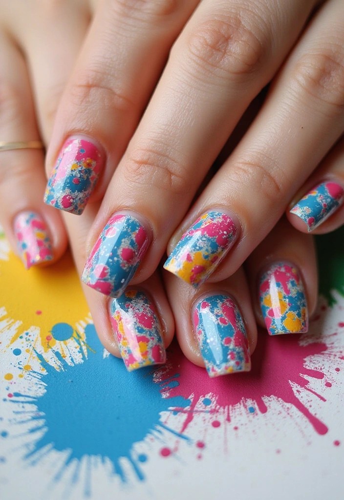 10 Trendy 3D Nail Art Ideas That Will Leave Everyone in Awe (You Won't Believe #4!) - 8. Artistic Expressions