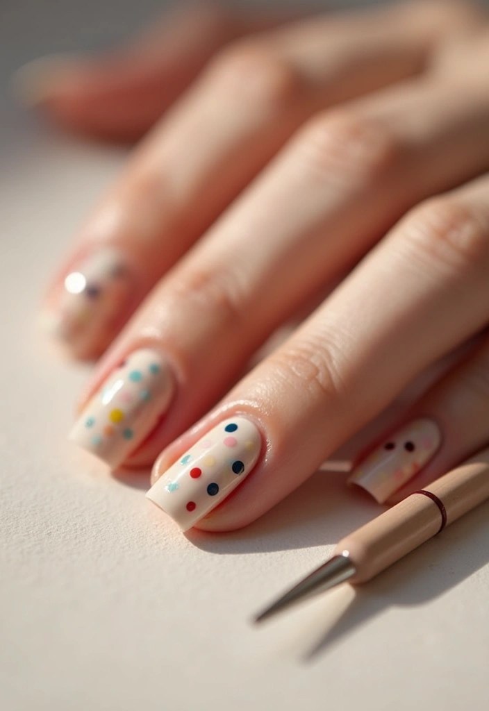 10 Unique Nail Art Ideas for Beginners That Will Blow Your Mind! - 1. Minimalist Dots