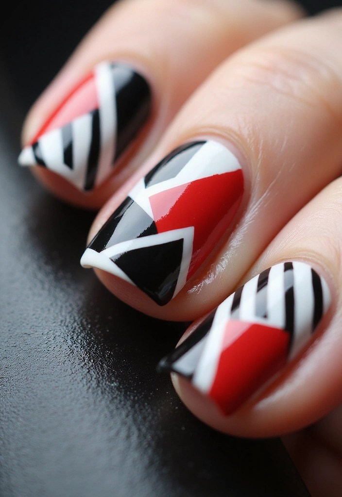 10 Unique Nail Art Ideas for Beginners That Will Blow Your Mind! - 5. Geometric Shapes
