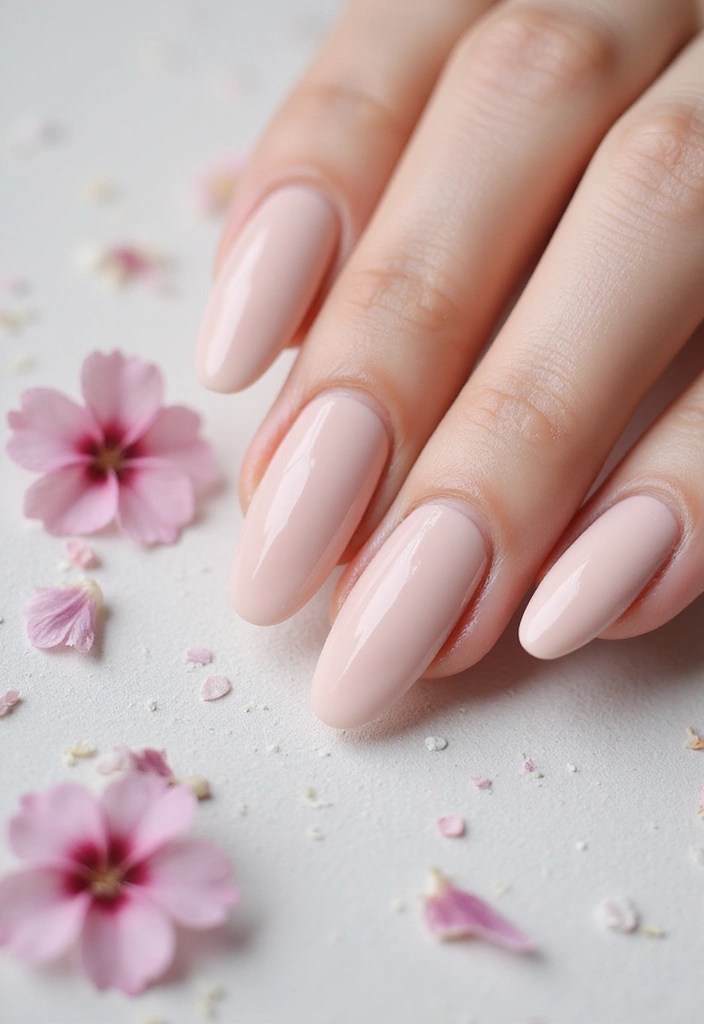 12 Easy BIAB Nail Shapes You Can Do at Home (Your Friends Will Be Shocked!) - 1. Classic Almond Shape