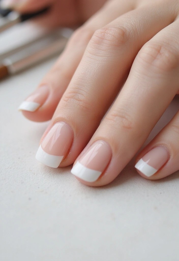 12 Jaw-Dropping Biab Nail Shape Ideas for Healthier Nails (Don't Miss #6!) - 8. Minimalist French Tip