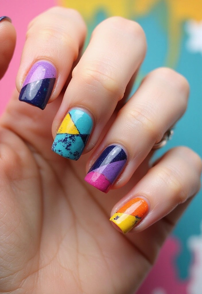 12 Must-See BIAB Nail Shape Trends That Will Elevate Your Nail Game! - 9. Creative Negative Space Nails