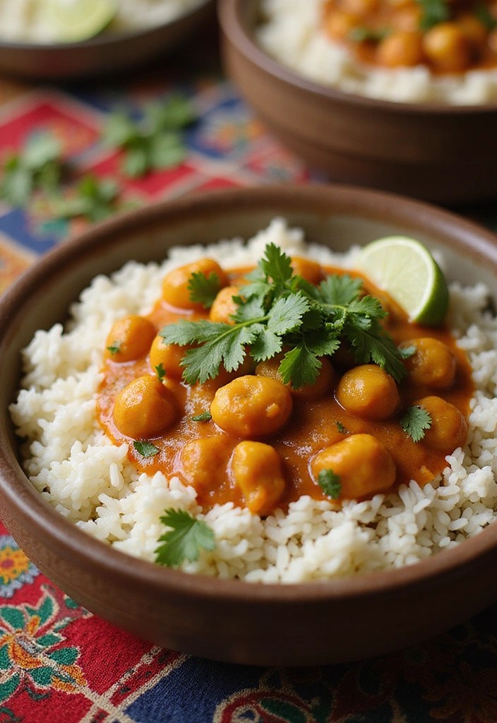 7 Quick Easy Vegan Dinners That Are Delicious and Nutritious (You Won't Believe #5!) - 3. One-Pan Chickpea Curry