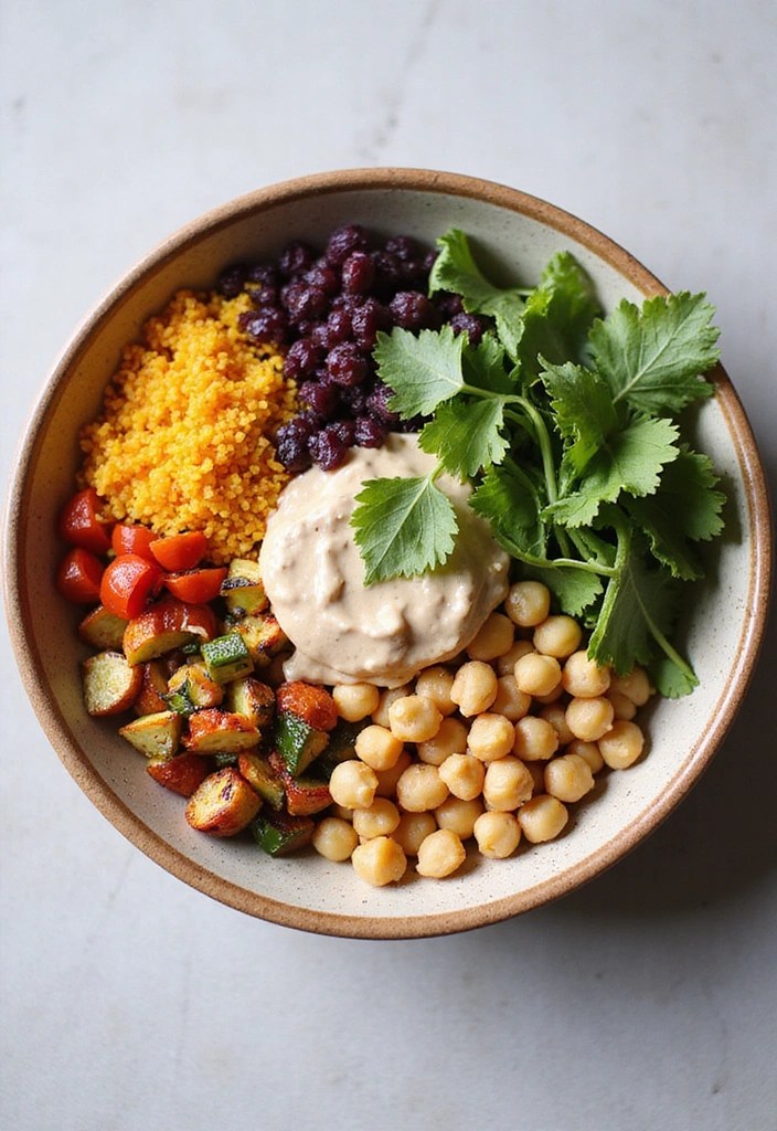 7 Quick Easy Vegan Dinners That Are Delicious and Nutritious (You Won't Believe #5!) - 7. Vegan Buddha Bowl