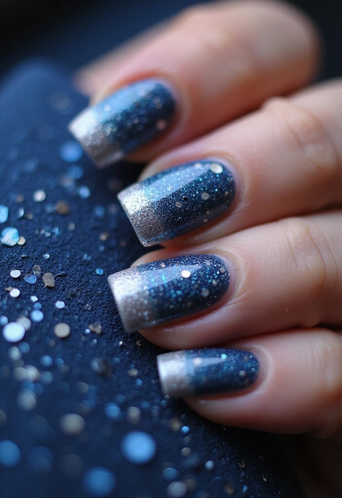 8 Creative Nail Art Ideas for Special Occasions That'll Steal the Show! - 2. Dazzling Glitter Gradient