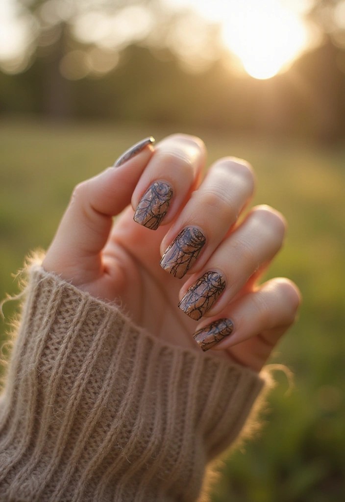 Blush & Bloom: 15 Coquette Spring Nail Trends You’ll Want to Screenshot ASAP - 7. Bohemian Dreamcatcher Nails