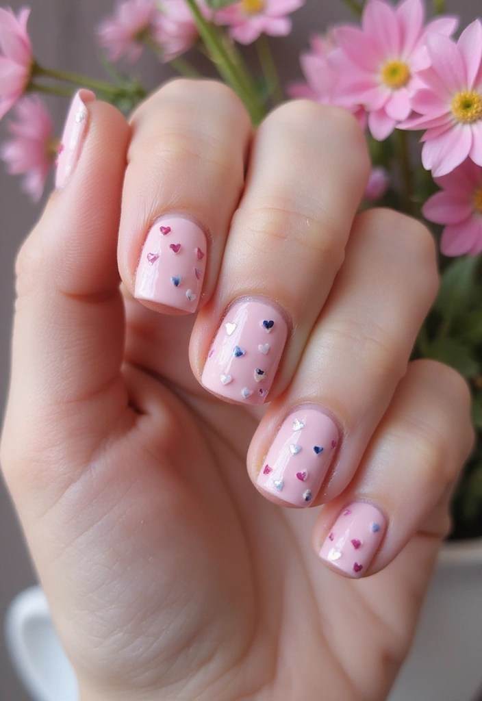 Blush & Bloom: 15 Coquette Spring Nail Trends You’ll Want to Screenshot ASAP - 8. Sweetheart Hearts