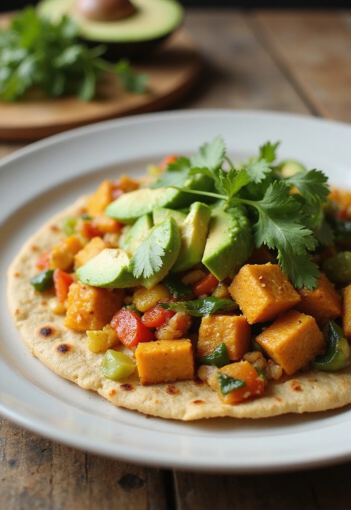 Brunch, But Make It Vegan: 10 Meat-Free Bites That Slay Every Sunday - 1. Tofu Scramble Flatbreads
