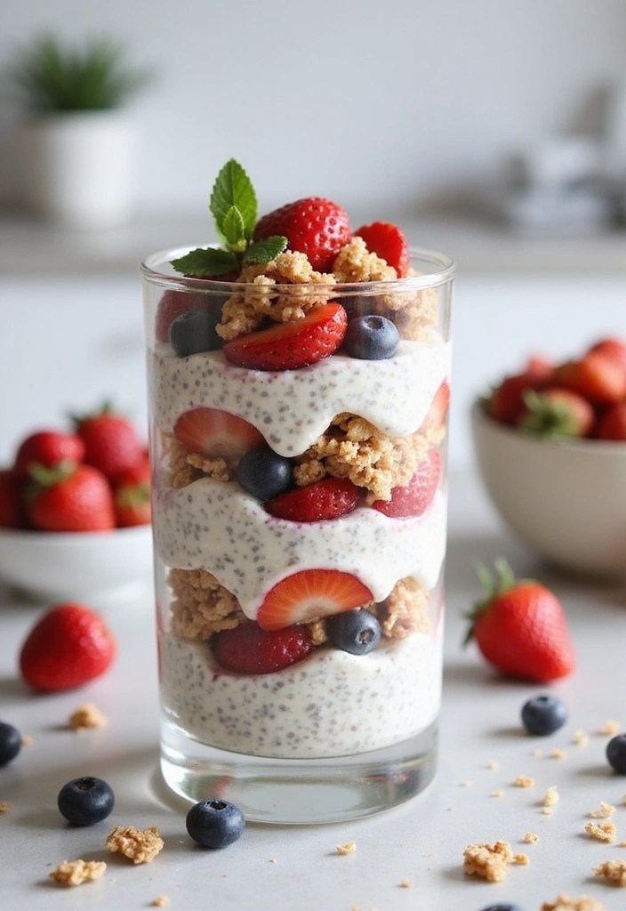 Brunch, But Make It Vegan: 10 Meat-Free Bites That Slay Every Sunday - 5. Chia Seed Pudding Parfaits