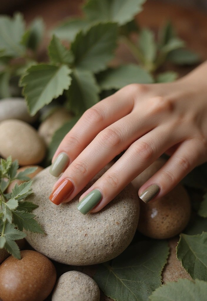 Effortless Elegance: 12 2025 Soft Glam Spring Nails You’ll Obsess Over - 12. Earthy Tones