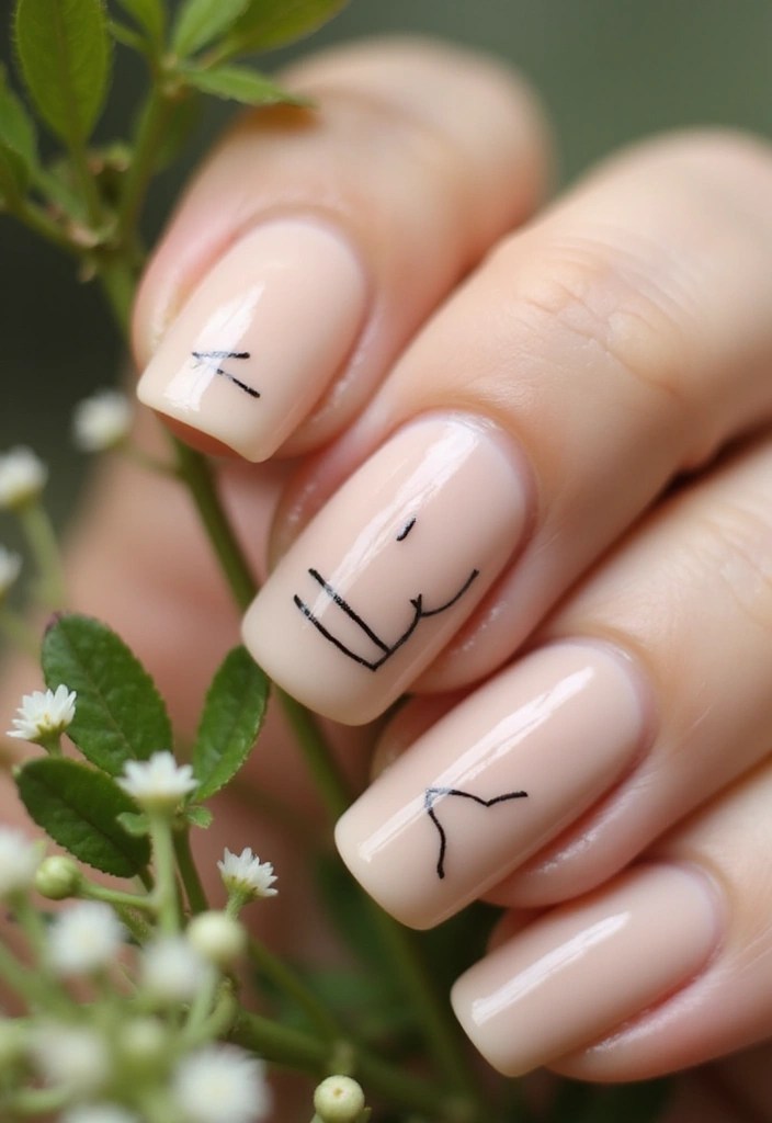 Effortless Elegance: 12 2025 Soft Glam Spring Nails You’ll Obsess Over - 3. Minimalist Nail Art
