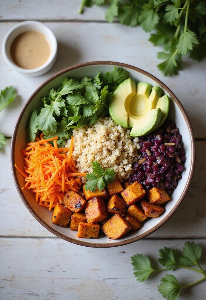 Hot Girl Earth Day: 10 Vegan Recipes That Are Good for You and the Planet - 1. Rainbow Buddha Bowl