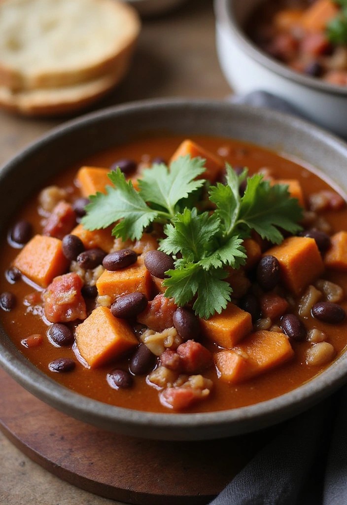 Hot Girl Earth Day: 10 Vegan Recipes That Are Good for You and the Planet - 10. Sweet Potato & Black Bean Chili