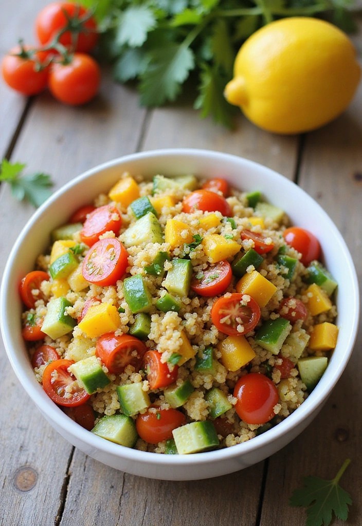 Hot Girl Earth Day: 10 Vegan Recipes That Are Good for You and the Planet - 8. Quinoa Salad with Citrus Dressing