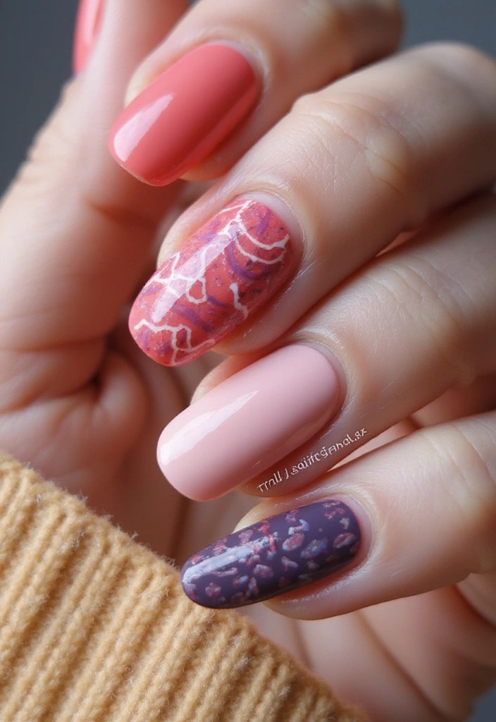 Nail Game in Full Bloom: 11 2025 Baddie-Approved Spring Mani Inspo - 10. Textured Touch