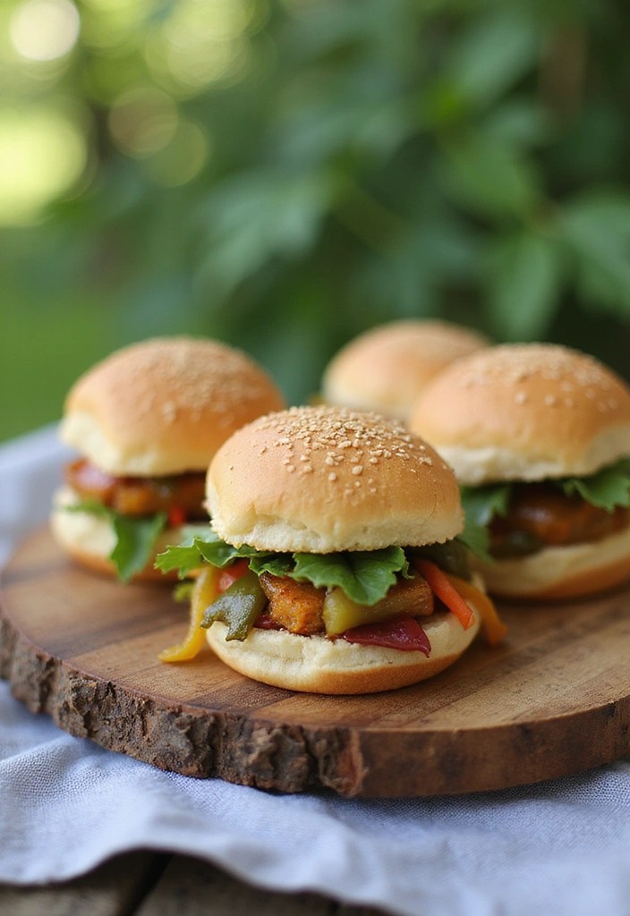Sundress Season, but Make It Plant-Based: 12 Vegan Picnic Snacks That Hit - 1. Mini Tofu Bánh Mì Sliders
