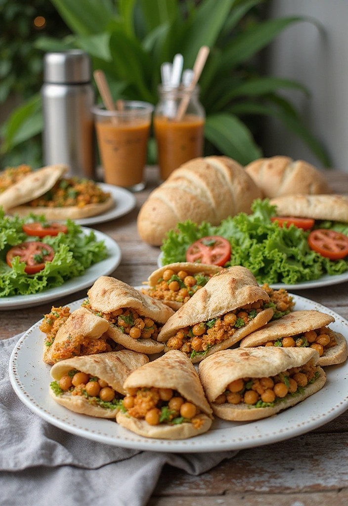 Sundress Season, but Make It Plant-Based: 12 Vegan Picnic Snacks That Hit - 4. Chickpea Salad Sandwiches