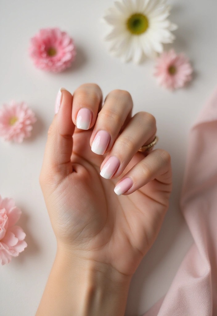 10 Minimalist Summer Nail Aesthetics for a Chic Look (Less Is Definitely More!) - 7. Ombre Effect