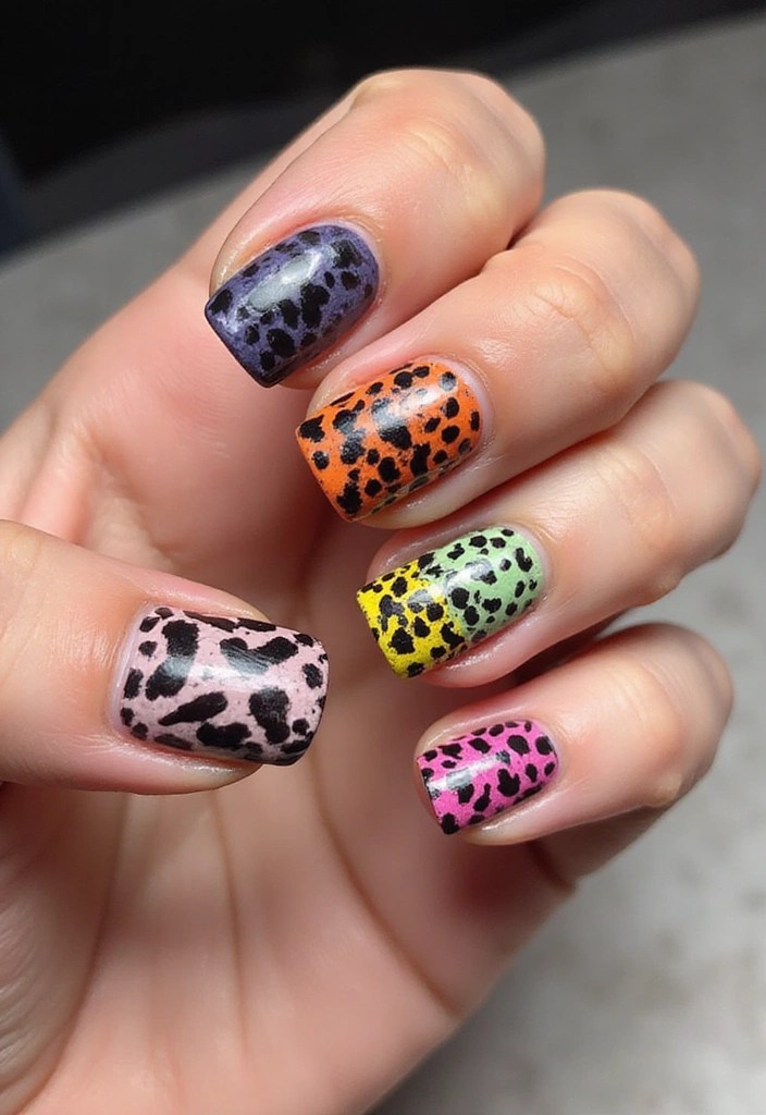 10 Simple Edgy Nails That'll Make You Stand Out Instantly! - 5. Edgy Animal Prints