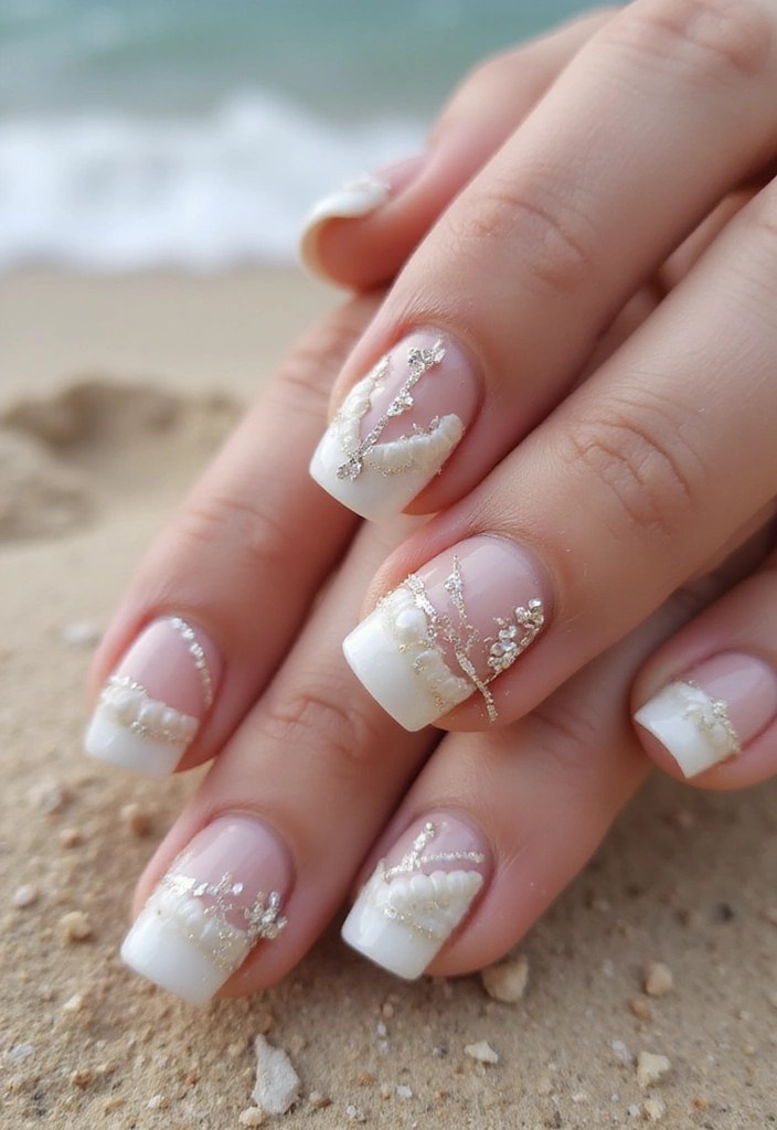 10 Stunning Beach-Themed Nail Art Designs That Will Make Waves This Summer! - 3. Shell-tastic Styles