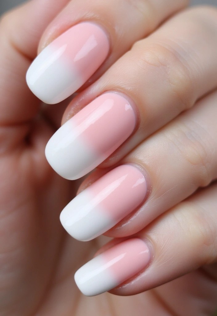 12 Jaw-Dropping Pink Oval Nails Styles That Will Steal the Show! - 1. Blush Ombre Elegance