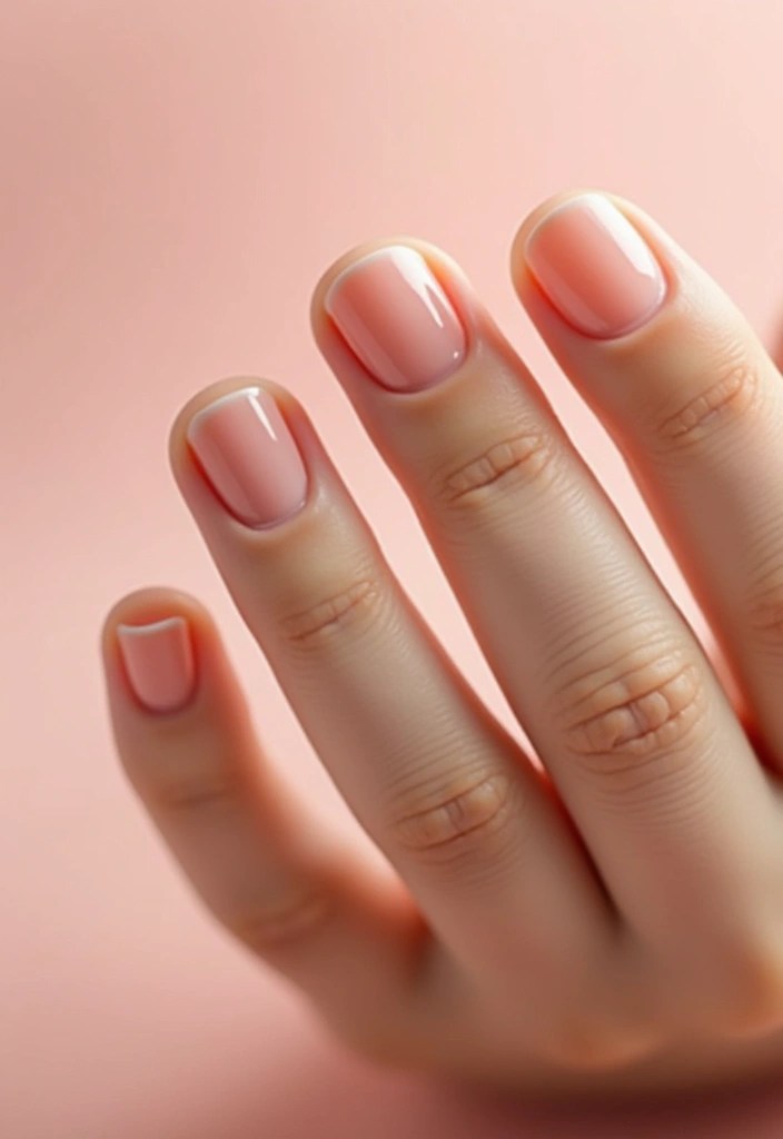 12 Minimalist Nail Art Designs That Prove Less Is More (You'll Want to Copy #3!) - 1. Barely There Nude