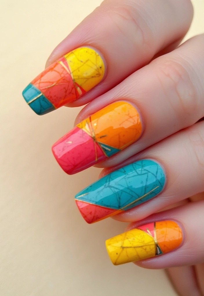 12 Minimalist Nail Art Designs That Prove Less Is More (You'll Want to Copy #3!) - 2. Geometric Wonders
