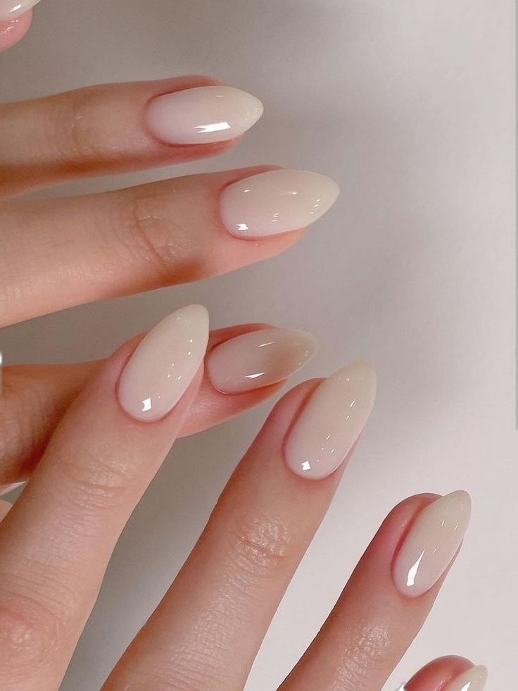 13 Irresistibly Cute Milk Nails Designs You Need to Try Right Now! (Number 5 Will Melt Your Heart!) - Dreamy Ombre Milk Nails
