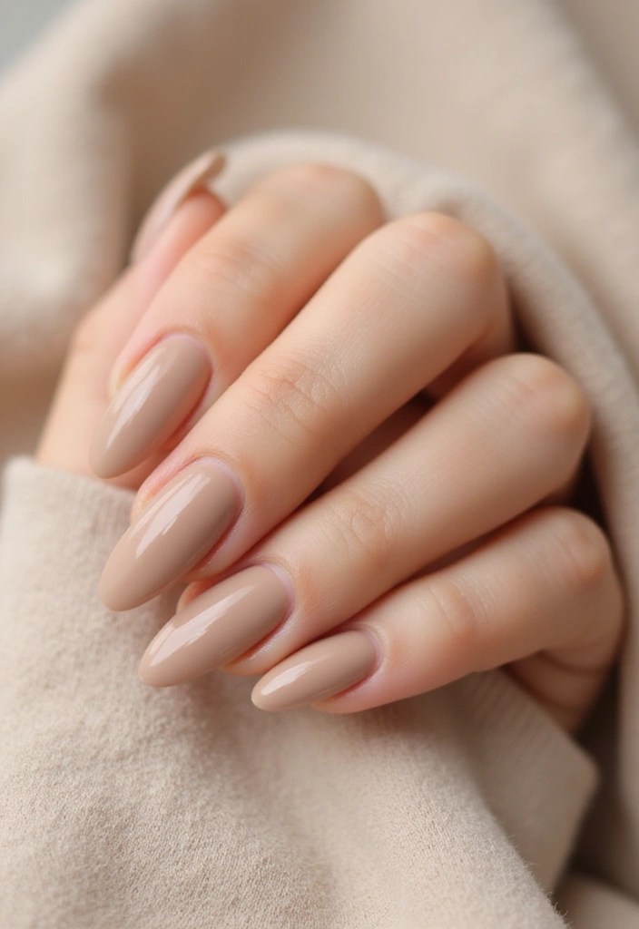 14 Minimalist Almond Nails That Will Make You Say 'Less Is More!' - 2. Classic Nude Vibes